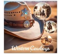 Western Cowboys (Wall Calendar 2026 12 × 12 Inch) CALVENDO 12 Month Wall Calendar: The western is the story of the American West, a legendary era where dreams came true and destinies were forged.