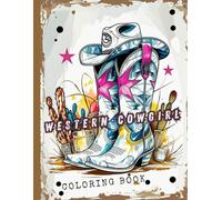 Western Cowgirl Coloring Book: 50 Unique Illustrations to Color for Fans of Cowgirls and the Wild West