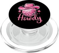 Western Cowgirl Rodéo Disco Retro Bachelorette Party PopSockets PopGrip pour MagSafe