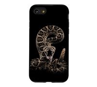 Western Diamondback Crotale Tête de Serpent pour Reptile Coque pour iPhone SE (2020) / 7/8