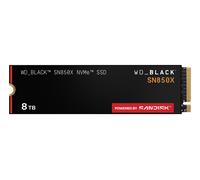 WD_BLACK SN850X WDS800T2X0E - SSD - chiffré - 8 To - interne - M.2 2280 - PCIe 4.0 x4 (NVMe) - TCG Opal Encryption 2.01 Noir G