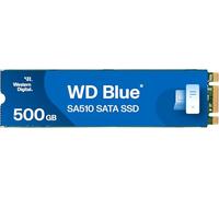 Western Digital SSD interne SA510 M.2 2280 SATA 6 Gb/s 500 Go Bleu