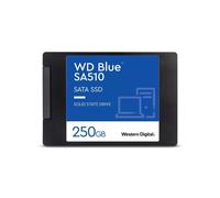 Western Digital Blue SA510 SSD 250 Go 2.5" SATA III 6Gb/s Lecture 555 Mo/s Écriture 440 Mo/s 80K/78K IOPS TBW 100 pour PC/Portable