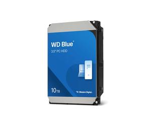 Western Digital Blue WD100EAGZ - HDD 10To 3.5" SATA III 6Gbit/s - 7200tr/min, 512Mo cache, Transfert 260Mo/s, Consommation 8.8W Lecture/Écriture