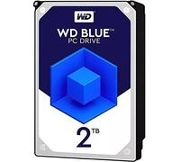 WESTERN DIGITAL Blue WD20EZAZ - Disque dur - 2 To - interne - 3.5" - SATA 6Gb/s - 5400 tours/min - mémoire tampon : 256 Mo