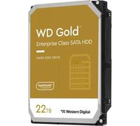 Western Digital Gold Enterprise Class 22TB SATA 6Gb/s HDD 3.5-inch Internal 7200rpm 512MB Cache 24x7 Bulk (WD221KRYZ)
