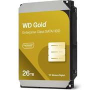 Western Digital Gold WD261KRYZ Disque dur interne 26 TB 7200 RPM 512 MB 3.5" Serial ATA III