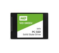Western Digital Green SSD 240 Go 2.5" SATA III SLC - Lecture 545 Mo/s, MTBF 1000000h, Consommation 2.8W (Lecture/Écriture), Température 0-70°C