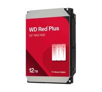 WD Red Plus 12TB NAS Disque Dur Interne 3,5" - 7200 RPM Classe, SATA GB/s, CMR, 512MB Cache