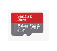 Western Digital MicroSDXC 64 Go UHS-I U1 Classe 10 - Vitesse Lecture 140 Mo/s - A1 - Inclut Adaptateur SD - SDSQUAB-064G-GN6MA