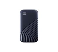 WD My Passport SSD 1 To Disque SSD Externe, Portable SSD, des vitesses allant jusqu'à 1050 Mo/s en lecture, 1000 Mo/s en écriture, USB-C, Compatibilité avec PC, Xbox et Playstation, Bleu nuit