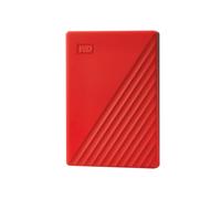 Western Digital My Passport 2To Rouge - Disque Dur Externe 2.5" USB 3.2 Gen 1 (3.1 Gen 1), AES 256-bit, Plug & Play Windows