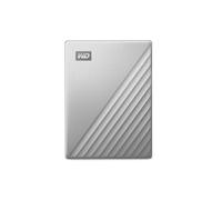 Western Digital Disque dur externe WD My Passport Ultra pour Mac 6 To USB-C AES 256 bits Argent