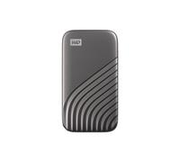 WD My Passport SSD 2 To Disque SSD Externe, Portable SSD, des vitesses allant jusqu'à 1050 Mo/s en lecture, 1000 Mo/s en écriture, USB-C, Compatibilité avec PC, Xbox et Playstation, Gris sidéral