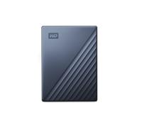 Western Digital My Passport Ultra 5 To USB Type-C 3.2 Gen 1 Bleu, AES 256-bit, compatible Windows/macOS, 81.6x110x21mm, 230g