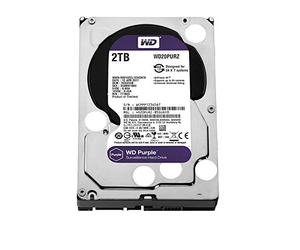 Western Digital Purple Desktop WD20PURX - Disque dur interne de bureau 3.5'' SATA III IntelliPower Mémoire cache 64 Mo 2 To oem