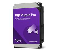 WD Purple Pro WD102PURP - Disque dur - 10 To - interne - 3.5" - SATA 6Gb/s - 7200 tours/min - mémoire tampon : 512 Mo