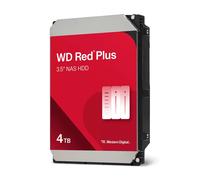 WD Red Plus - Disque dur - 4 To - interne - 3.5" - SATA 6Gb/s - 5400 tours/min - mémoire tampon : 128 Mo