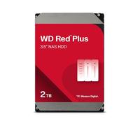 Western Digital Red Plus WD20EFPX HDD 2 To SATA 3.5" 5400 tr/min 64 Mo pour NAS - Interface 6 Gbit/s - Jusqu'à 150 MiB/s - 0.4W Veille