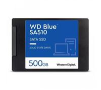 WD Blue SA510 WDS500G3B0A - SSD - 500 Go - interne - 2.5" - SATA 6Gb/s - bleu Bleu, Bleu