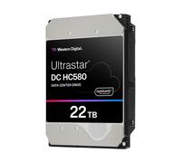 Western Digital Disque dur Ultrastar DC HC580 WUH7224 22 To 3,5" SATA 6Gb/s 7200 tr/min 512 Mo
