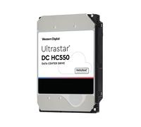 Disque dur Western Digital Ultrastar DC HC550 Enterprise de 18 To (SATA 3,5 pouces 6 Gbit/s, SAS 12 Gbit/s, 7 200 tr/min, 512 Mo de cache)
