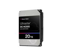 Western Digital Ultrastar DC HC555 HDD 20To 7200tr/min SATA III 3.5" 512Mo Cache, Transfert 6Gbit/s, MTBF 2.5M heures, Serveur/Workstation