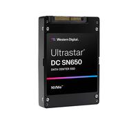 WESTERN DIGITAL Ultrastar DC SN650 U.3 15MM 15360Go 2.5p PCIe 4.0 TLC RI-1DW/D BICS5 ISE NVMe SSD
