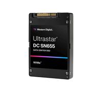 Western Digital Ultrastar DC SN655 3.84To SSD U.3 PCIe 4.0 NVMe 1.4 TLC 3D NAND Lecture 6800Mo/s Ecriture 2600Mo/s 1M IOPS Lecture Aléatoire