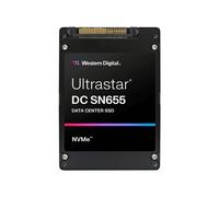 Western Digital Ultrastar DC SN655 30.7 To SSD U.3 PCIe 4.0 NVMe 1.4 TLC 3D NAND Lecture 6100 Mo/s Ecriture 3400 Mo/s 1052k IOPS Lecture 660k IOPS Ecriture