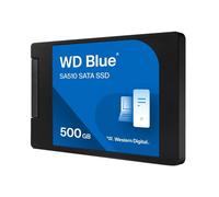 Western Digital WD Blue SA510 - SSD 500 Go SATA 2.5" - Pour PC Portable et Desktop - Vitesse de lecture jusqu'à 560 Mo/s - Logiciels Acronis et Dropbox inclus