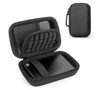 Western Digital WD Elements/TOSHIBA Canvio Basics/HDD Case, Mémoire externe Portable 2,5 Disque Externe Protection Sac Antichoc Rigide Cover Cas (Noir)