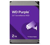 Disque Dur 3,5" Western Digital Purple Surveillance 2To - S-ATA 64Mo