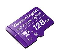 Western Digital WD Purple SC QD101 128 Go microSDXC Ultra Endurance, Classe de Vitesse 10, Classe de Vitesse UHS 1 U1