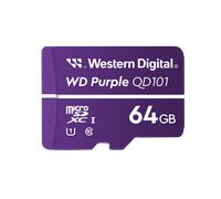 Western Digital WD SC QD101 - 64GB MicroSD Card, Purple - WDD064G1P0C-85AEL0