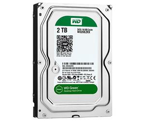 Western Digital WD20EFRX SATA LLL Disque Dur 24 x 7 NAS Rouge 2 to - Vert