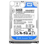 Western Digital WD6400BPVT 640GB 5400RPM SATA II 8MB 2.5'' Pouces