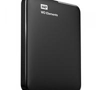Western Digital Disque dur externe Elements WDBUZG0010BBK-EESN 1 To USB 3.0 Noir