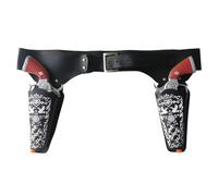 Western Fondina | Foder pour revolver de Cowboy Wild | Costume vintage pour déguisements | Accessoires d'Halloween, fêtes, spectacles, performances, jeux de rôle des hommes hommes adultes femmes