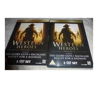 Western Heroes, Vol. 2 : The Glory Guys / Backlash / Bullet For A Badman Dvd