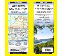 Western New York State, New York Regional Map
