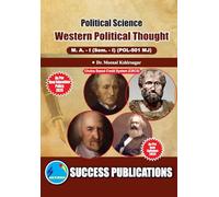 Western Political Thought, First Year, M.A, Sem-I-English