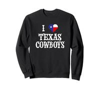 Western Pride J'adore les Cowboys du Texas Sweatshirt
