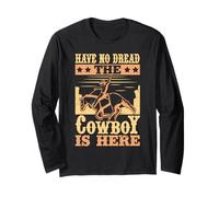 Western Rider No Dread The Cowboy Is Here Cowgirl Rodeo Manche Longue
