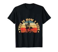 Western Rider This is How I Ride Cowgirl Rodeo T-Shirt