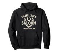 Western Silver Jacks Saloon Albuquerque Nouveau Mexique Sweat à Capuche
