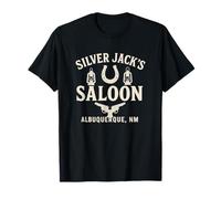Western Silver Jacks Saloon Albuquerque Nouveau Mexique T-Shirt