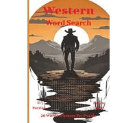 Western Word Search: Cowboys, Outlaws, and Western Adventures Word Search Fun