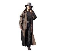 Westernwear-Shop Edition - STARS & STRIPES Western Duster - veste de loisirs - Noir ou marron