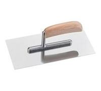 WESTEX Platoir en acier inoxydable, poignée bois 270 x 130 mm G